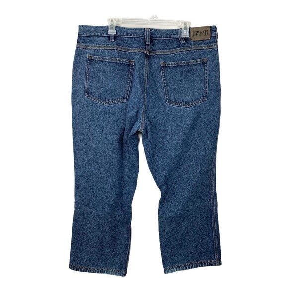 Duluth Trading Co Heavy Work Barn Jeans Men 40 X 27 Medium Wash Cotton - Picture 4 of 12